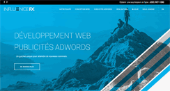 Desktop Screenshot of influencefx.com